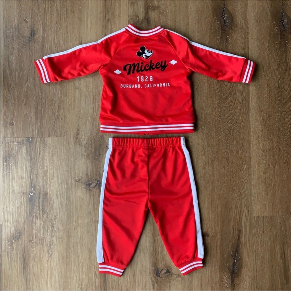 Red Mickey Mouse Toddler Tracksuit